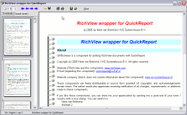 TRichView  Quick Report